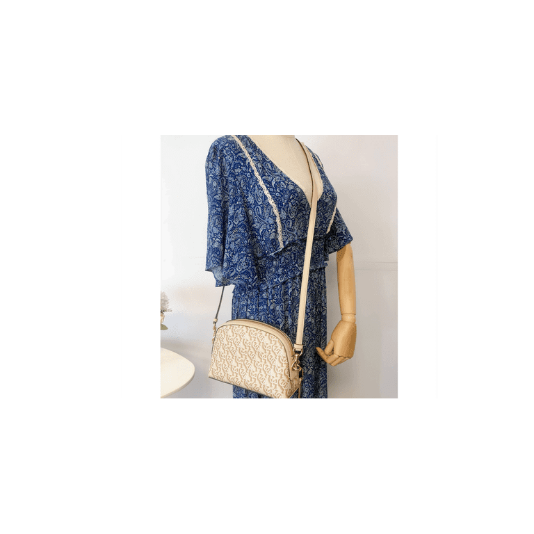 Coach CF343 Madi Crossbody With Coach Monogram Print IN Chalk 