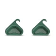 thumbnail image 4 of Escurridor de fregadero de cocina Yuarrent de plástico con forma de Animal colador Triangular Verde 2Conjunto, 4 of 6