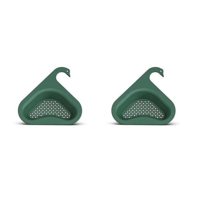 Escurridor de fregadero de cocina Ounissouiy plástico forma de animal colador triangular