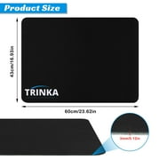 Non-Slip Workout Mat for Under Desk Ellipticals, Ellipse Leg Exerciser Machine Mat, Suitable for Electric Seated Foot Pedal Exerciser, Enhanced Stability & Floor Protection