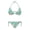 Rabbit and Floral Pattern, variant on HELLHERO Quick Drying Bikini Set for Beach Soft Fabric Plus Size Swimsuits Triangle Halter String 2 Piece Bikini Sets Butterfly Star