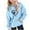 #193-Light Blue, variant on AUNVITO Boys & Girls 5-15Y Loose Fit Hooded Sweatshirt with Heart Paw Print Raglan Sleeves and Pockets for Fall Winter Casual Wear