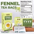 thumbnail image 5 of LeafLea 40 Fennel Tea Bags, 100% Natural & Pure Fennel Seed Tea, Te De Hinojo, Mild Sweet Finish, Caffeine-Free, Sugar-Free, 5 of 18