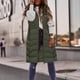 thumbnail image 4 of Chaqueta de mujer con capucha, manga larga, cremallera, sin mangas, parkas, abrigos, tops con bolsillo, 4 of 6