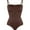 Brown, variant on MANIFIQUE Plus Size Strapless Bodysuit for Women Tummy Control Shapewear Seamless Faja Body Shaper with Removable Straps