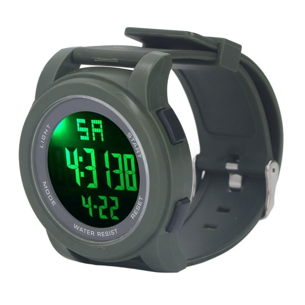 Reloj Deportivo Digital Reloj de Natación Impermeable Luminoso Multifuncional para Nadar Correr Senderismo Pescar ANGGREK Otros