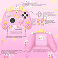 thumbnail image 5 of Silicone Case and Joystick Caps for ‌Xbox Series X / ‌Series S Controller - Cute Cat White, 5 of 5