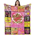 thumbnail image 2 of Softball Gifts for Girls, Softball Blankets for Girls, Softball Gift for Teen Girls, Gifts for Softball Players Girls/Softball Team/Girls Teenager, 2 of 6