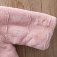 thumbnail image 3 of Kids' $10 Under Baby Girls Winter Fur Cape Coat Thick Jacket Bow Warm Outerwears Save Big, 3 of 8