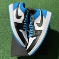 thumbnail image 1 of Size 9.5 - A i r-Jor-dan A i r-Jor-dan 1 Low SE 'Laser Blue' CK3022-004 BRAND NEW!, 1 of 6