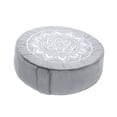 thumbnail image 2 of Cojín de meditación Cojín para sentarse Cojín de asiento redondo decorativo para sala de estar Gris, 2 of 8