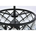 thumbnail image 5 of Elegant Lighting 1206D14MB-RC 14 Dia. x 13 H in. Madison Pendent Lamp - Mocha Brown- Royal Cut Crystals, 5 of 6
