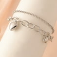 thumbnail image 3 of Fashion Bracelet, Womens Geometric Irregular Design, Electroplated Iron Alloy Bracelet, European and American Style, 3 of 7