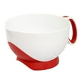 thumbnail image 2 of Cuisipro Deluxe Batter Bowl Mixing With Handle And Measurements, Red, 2 of 3