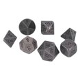 thumbnail image 3 of Dados de juego de mesa dados de metal resistente de diferentes formas poliédricas para fiesta ANGGREK Otros, 3 of 8