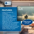 OREI 4K@120Hz HDMI Extender over CAT 6/7 up to 130 feet with EDID & Bi ...