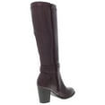 thumbnail image 2 of Giani Bernini Womens Rozario Leather Tall Knee-High Boots Red 11 Medium (B,M), 2 of 2