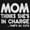 Black, variant on Mom Thinks She's in Charge Thats Cute Romper Boys or Girls Infant Baby Brisco Brands NB