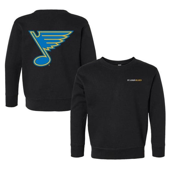 Toddler Chad & Jake Black St. Louis Blues Pullover Sweatshirt