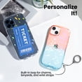 thumbnail image 3 of iFace Look In Clear (Apple iPhone 14 Plus) Shockproof Transparent Gradient Color Hard Phone Case for Girls Women Adults - Clear, 3 of 7