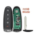 thumbnail image 3 of Car Smart Prox Remote Key Fob for Ford Explorer Focus Edge Flex C-Max Taurus 11-19 ID46 PCF7953 M3N5WY8609 315Mhz(FO38), 3 of 5