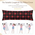 thumbnail image 5 of Hello Kitty Anime Body Pillow Cover Ultra Soft Microfiber Pillowcases with Hidden Zipper Closure 16x48inch, 5 of 5