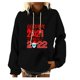 thumbnail image 1 of Sudadera informal de manga larga con capucha y estampado de moda para mujer Pompotops  gfhjh23459, 1 of 5