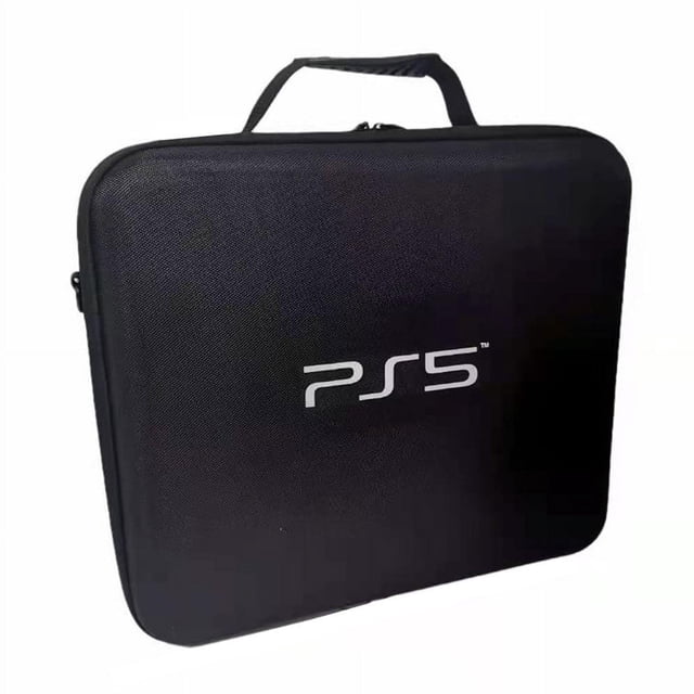 Bolsa de almacenamiento Ps5, bolsa protectora grande, bolsa de hombro de gran capacidad para P5, bolsa de carcasa rígida de EVA para máquina de juegos
