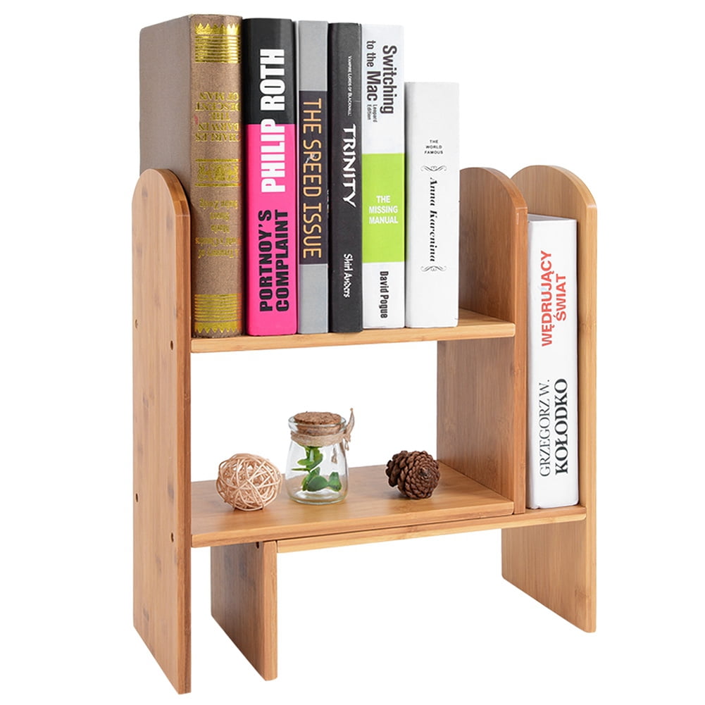 Ccdes Adjustable Desktop Rack ,Desktop Bookshelf Adjustable Countertop