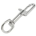 thumbnail image 3 of Single Ended Snap Clips, Practical Eye  Snap Hooks Portable High Performance Lightweight  For Kayak Boat For Underwater Diving For Free Diving 90mm/3.5in, 3 of 8
