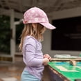 thumbnail image 5 of JAN & JUL Girls' Cotton Baseball Cap, Lightweight Trucker Hat for Kids (XL: 5-12 Years, Pink Daisy), 5 of 6