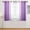 Purple, variant on Semi Sheer Window Curtains Light Filtering, ZZkhGO Faux Grommet Gradient Design for Privacy, 52" Wide x 63" High Polyester Sheer Curtain Panels for Living Room Bedroom, Purple