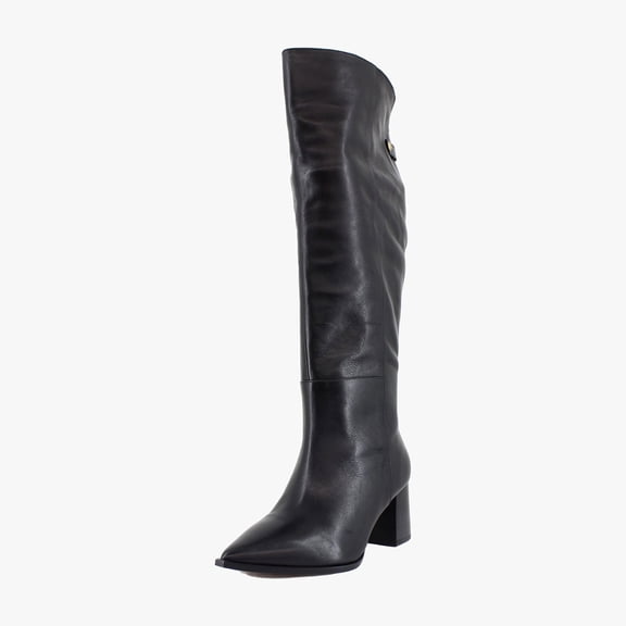 Vince Camuto Lilibet Extra Wide Calf Women's Boots Black Size 7.5 W