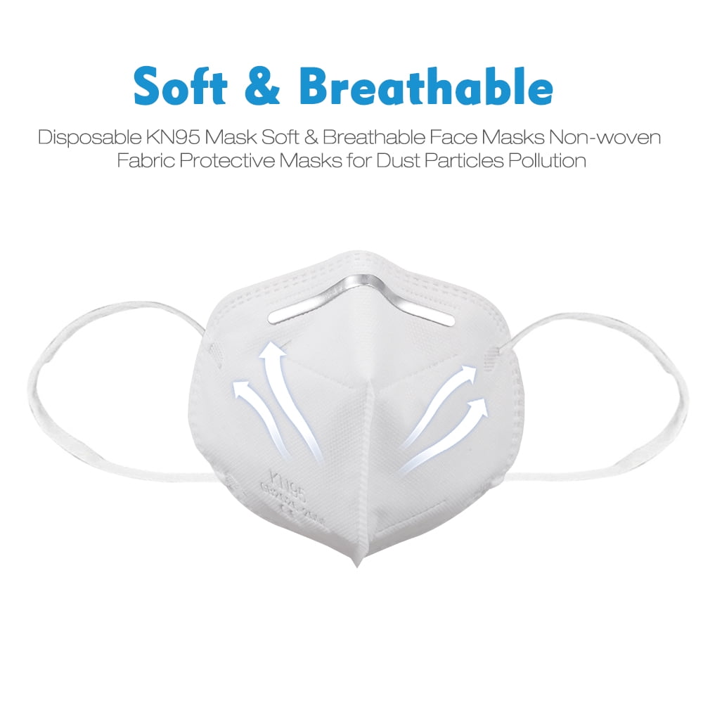 Disposable Face Mask Soft & Breathable Face Masks Nonwoven Fabric
