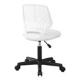 thumbnail image 5 of Monarch Specialties Office Chair, Swivel, Ergonomic, Computer Desk, Work, Juvenile, White Mesh, 5 of 5