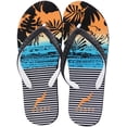 thumbnail image 7 of Norty Men's Casual Beach Pool Everyday Flip Flop Thong Sandal Shoe 41404-9D(M)US (Black/Orange Palm Tree), 7 of 7