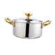 thumbnail image 3 of Olla individual para ramen coreano Soledad olla para estofado multiusos acero inoxidable 16,4 cm, 3 of 9