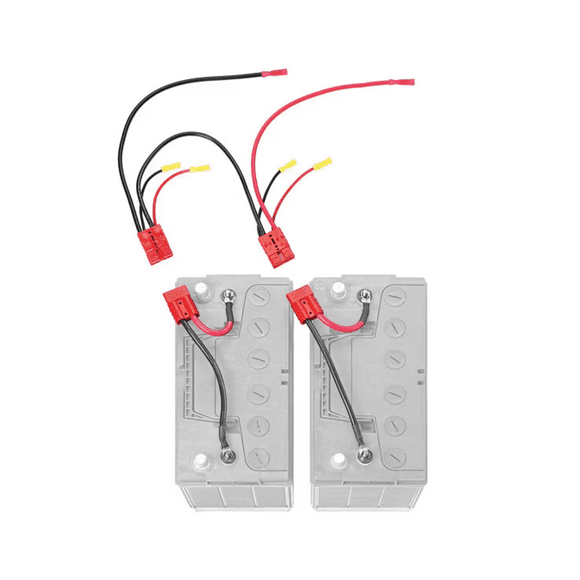 Connect-Ease Battery Connection Harness RCE24VBCHK Game Changer; 60 To 120 Ampere Rating; UL1426 Tinned Marine Grade Wire; 8 AWG; Compatible With All Lead Acid/AGM/Gel/Lithium Batteries