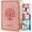 Pink, variant on NIRMIRO 2027 Daily Monthly Planner, Jan-Dec 2027 Hardcover with Tree Design, Hourly Schedule, 12 Colorful Tabs, 4 Stickers, 5.7"x8.4" for Work, School, Home, Teachers, Students