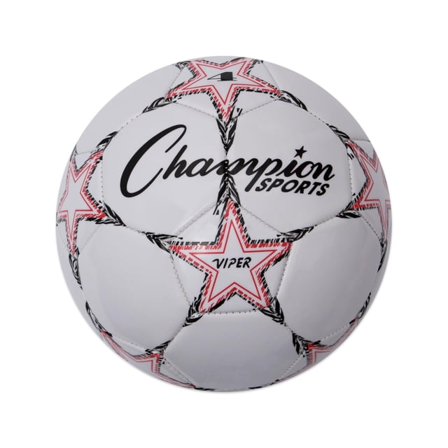 Balón de fútbol Champion Sports Viper talla 4 con cubierta de TPU
