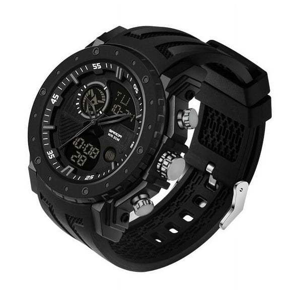 EXPLOJOY Men's Military Sport Watch – 50M Waterproof Quartz Wristwatch for Outdoor & Casual Use