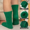 thumbnail image 5 of KOITHOT 6 Pack Men Fuzzy Socks Warm Winter Soft Fluffy Cozy Slipper Fleece Socks for Men, 5 of 9