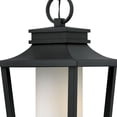 thumbnail image 2 of 1 Light Medium Outdoor Hanging Lantern In Transitional Style 11.75 Inches Wide By 23 Inches High-Black Finish Hinkley Lighting 1742Bk, 2 of 4