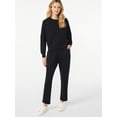 thumbnail image 5 of Scoop Women's Seamed Sweatshirt, 5 of 5