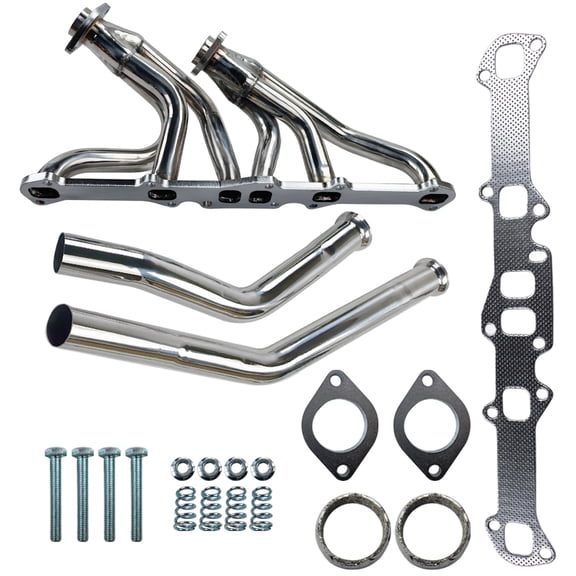 Panlongic L6 144/170/200/250 CID Stainless Steel Performance Exhaust Headers for Ford Merc