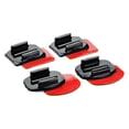 thumbnail image 4 of sweethay Reemplazo de la base del casco de montaje adhesivo plano curvo de 8 piezas para la cámara deportiva 3 2 Accesorios de cámara y óptica, 4 of 6
