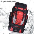 thumbnail image 3 of 80L Waterproof Men's Outdoor Accessories Hiking Backpack Climbing Rucksack Travel Luggage Bag Camping Mountaineering SKY BLUE, 3 of 8