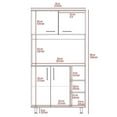 thumbnail image 5 of Home Square 2-Piece Set with Utility Sink with Cabinet and 95 Pantry Cabinet, 5 of 15