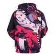 thumbnail image 6 of Hazbin Hotel Hoodie with Pocket for Men Women Couple Gift, 6 of 7