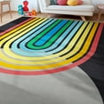 thumbnail image 6 of Well Woven Crayola Demi Arch Multi Color 7'10" x 9'10" Area Rug Easy to Clean - Kid & Pet Friendly Rug Perfect for Playroom Living Room Bedroom, 6 of 7